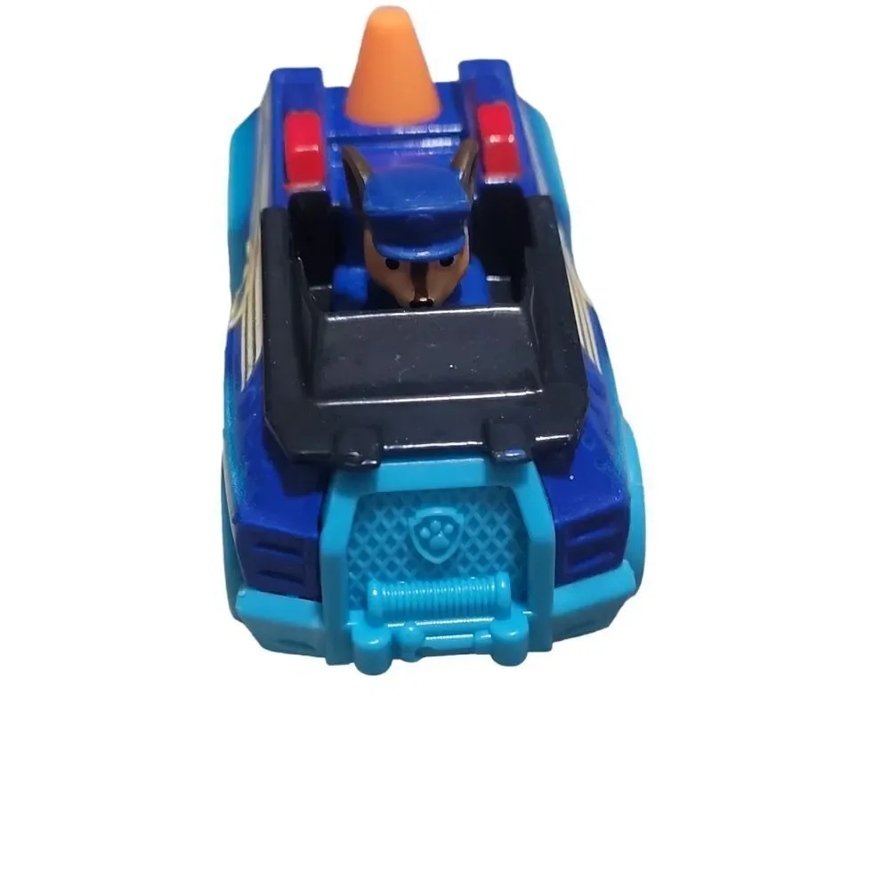 Paw Patrol neon die-cast rescue vehicle set